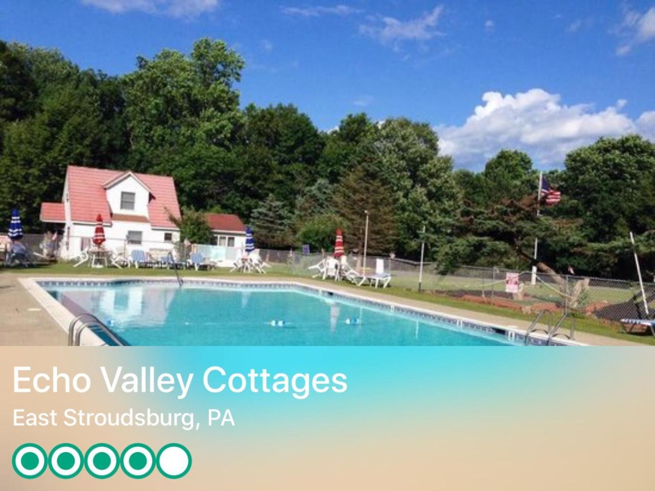 Echo Valley Cottages Coolbaugh Bagian luar foto
